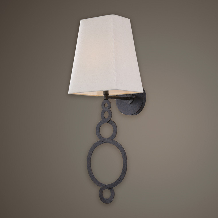 Uttermost Brambleton 1 Light Bronze Sconce 22532