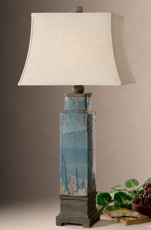 Uttermost Soprana Blue Table Lamp 26833