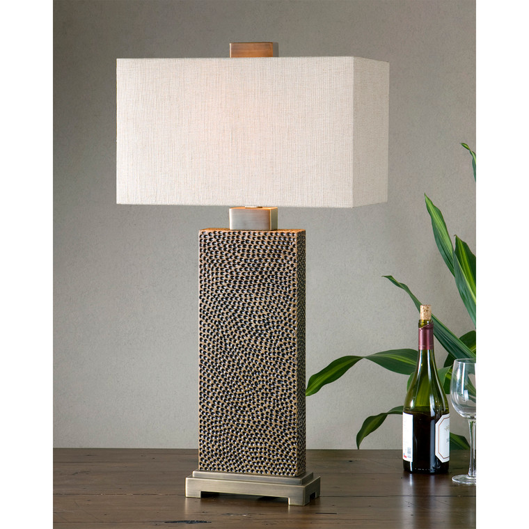 Uttermost Canfield Coffee Bronze Table Lamp 26938-1