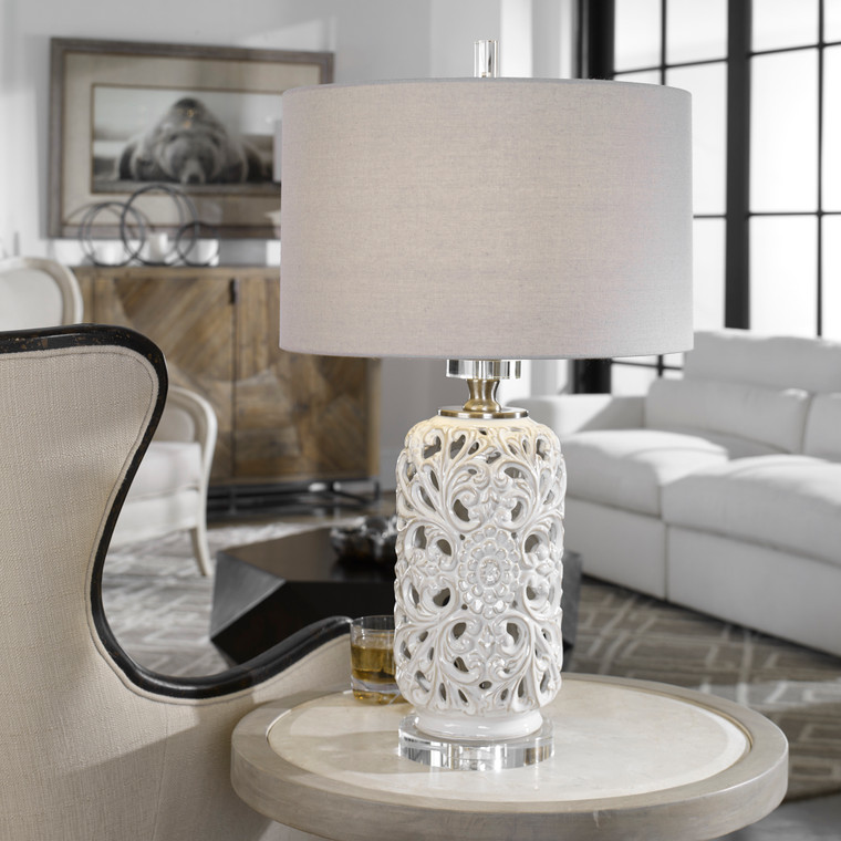 Uttermost Dahlina Ceramic Table Lamp 27838
