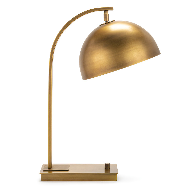 Regina Andrew Otto Desk Lamp (Natural Brass) 13-1451NB