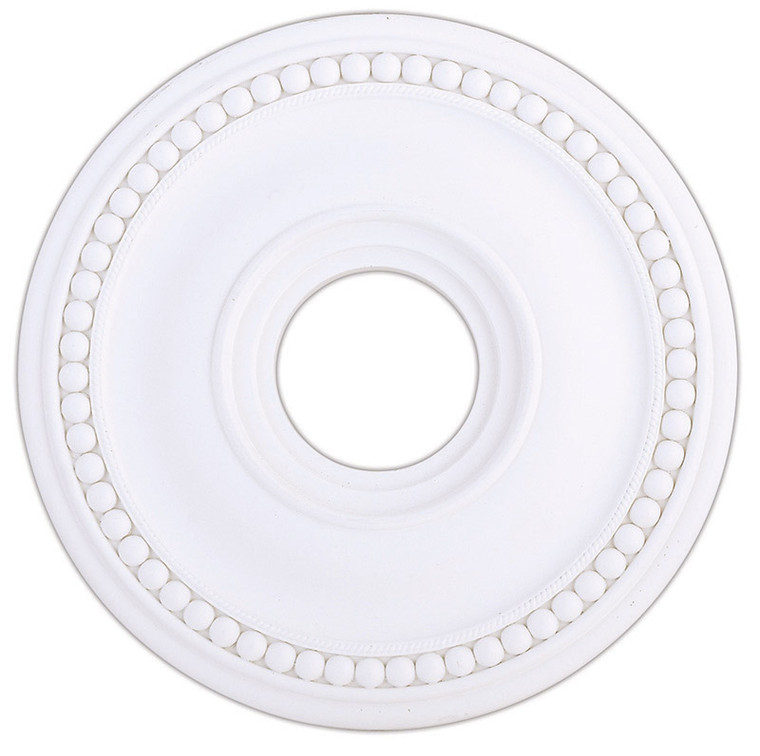 Livex Lighting Wingate Collection White Ceiling Medallion in White 82073-03