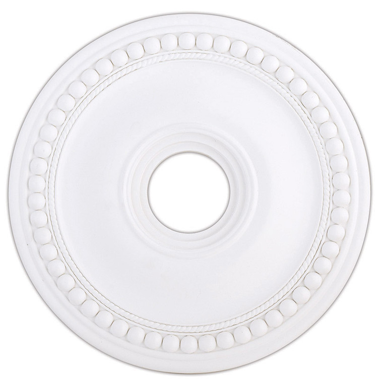 Livex Lighting Wingate Collection White Ceiling Medallion in White 82074-03