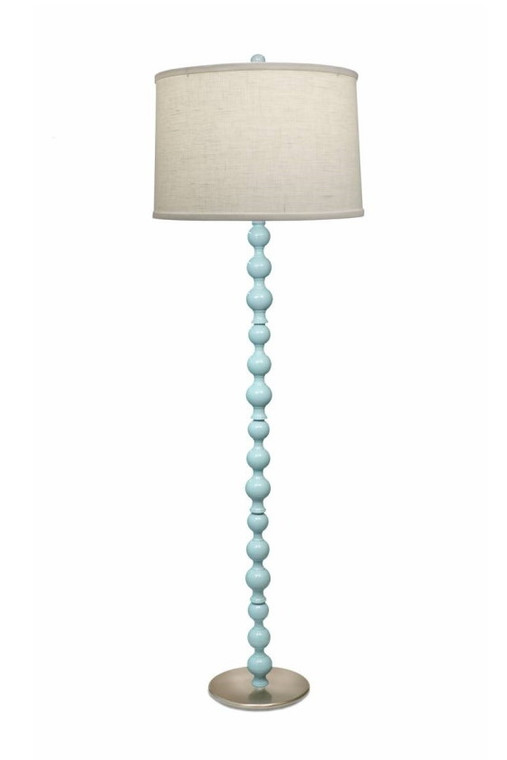 Stiffel Floor Lamp in Gloss Light Blue FL-K6184-K5176-GLB
