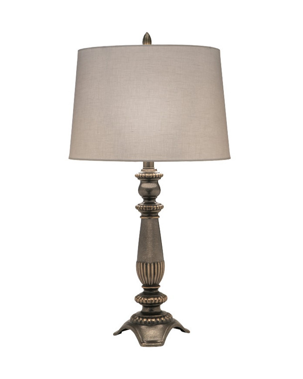 Stiffel Table Lamp in Vintage Silver and Gold TL-A804-VSG