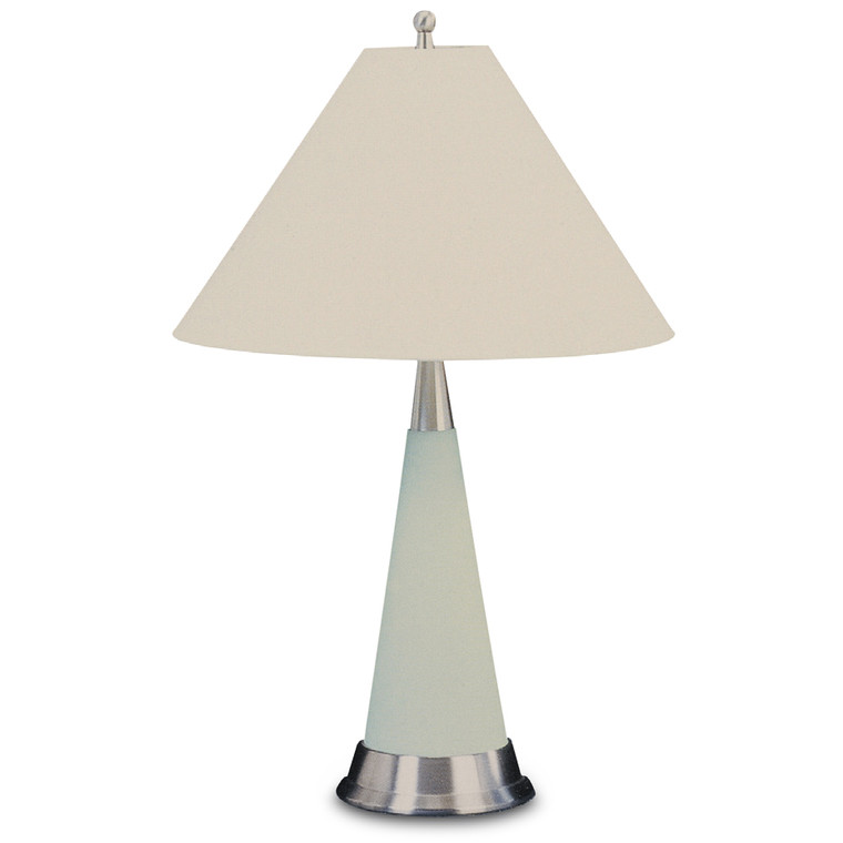 Lite Master Kaelen Table Lamp with Night Light in Nickel Finish T570NK-PG