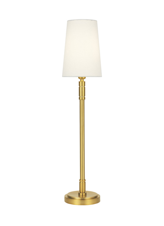 TOB by Thomas O'Brien¬†Beckham Classic 1 - Light Table Lamp in Burnished Brass