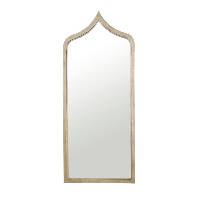 Worlds Away Adina Silver Leafed Extra Long Mirror ADINA S