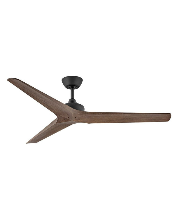 Hinkley Chisel 60" Ceiling Fan Indoor/Outdoor Matte Black with Wall Control 903760FMB-NDD