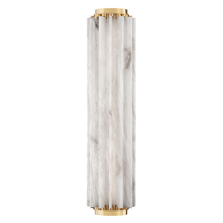 Hudson Valley Lighting Hillside Wall Sconce in Aged Brass 6024-AGB
