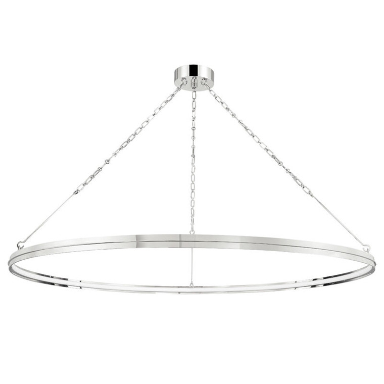 Hudson Valley Lighting Rosendale Chandelier in Polished Nickel 7156-PN