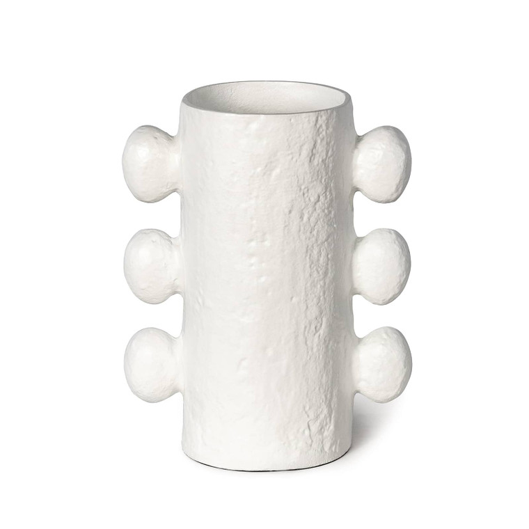 Regina Andrew Sanya Metal Vase Small (White) 20-1445WT
