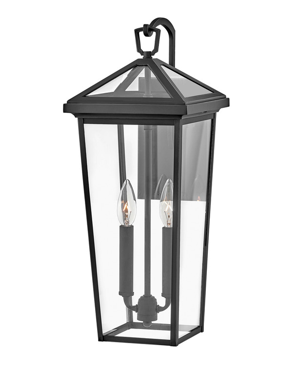 Hinkley Lighting Alford Place Medium Wall Mount Lantern Museum Black LED Bulb(s) Included 25655MB-LL