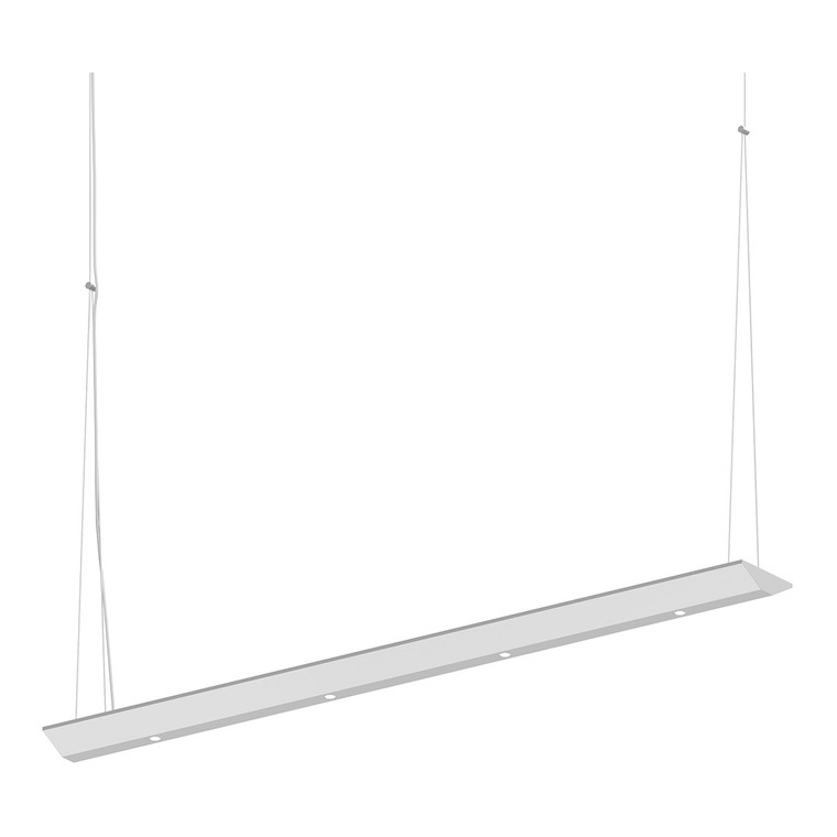 Sonneman Lighting Votives 3' LED Bar Pendant in Satin White 2857.03-FD