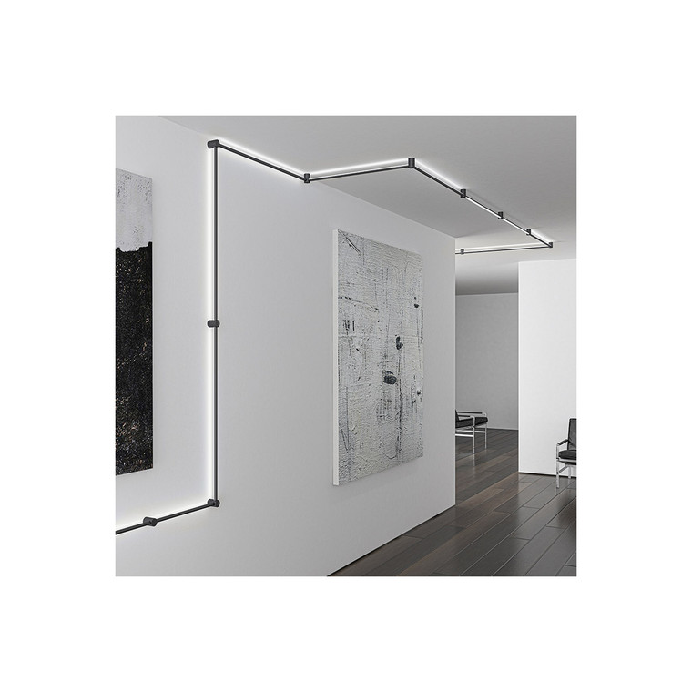 Sonneman Lighting Purolinear 360 36" Double Linear LED Wall Bar in Satin White 23QSWL233R120PHA