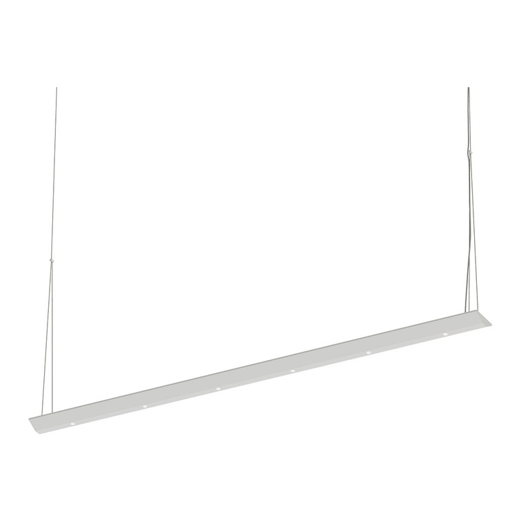 Sonneman Lighting Votives 4' LED Bar Pendant in Satin White 2858.03-FD