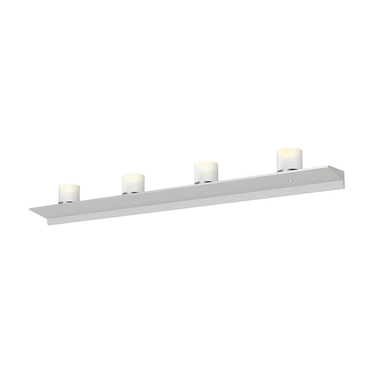 Sonneman Lighting Votives 4' LED Wall Bar in Satin White 2853.03-LW