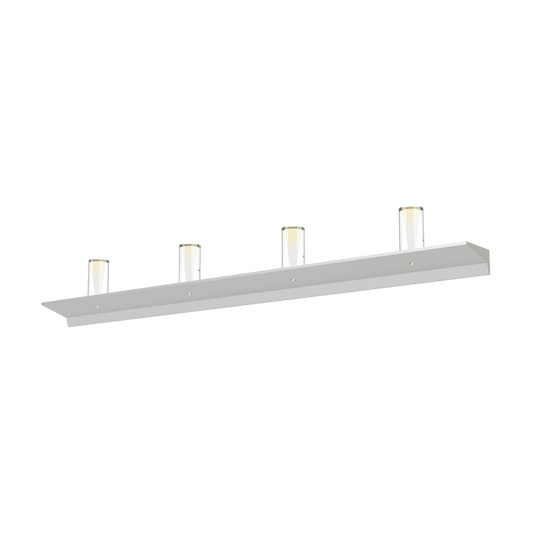 Sonneman Lighting Votives 4' LED Wall Bar in Satin White 2853.03-SC
