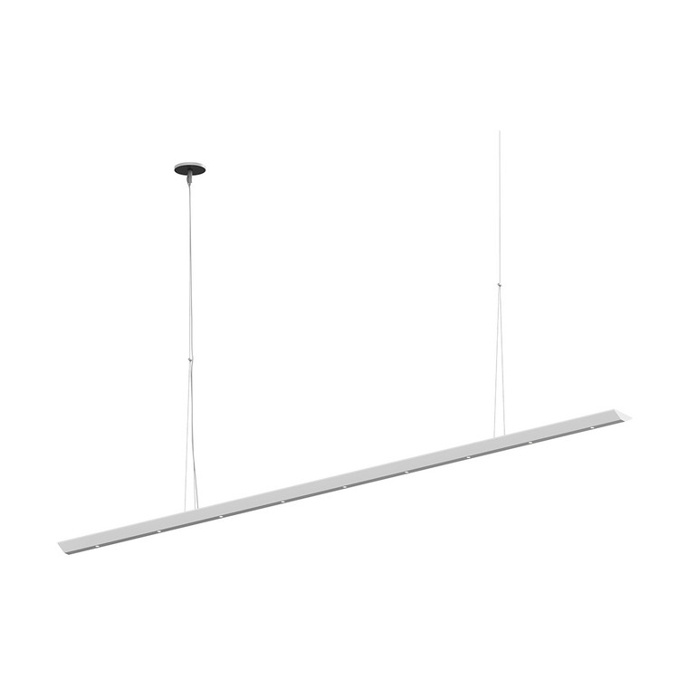 Sonneman Lighting Votives 6' LED Bar Pendant in Satin White 2859.03-FD