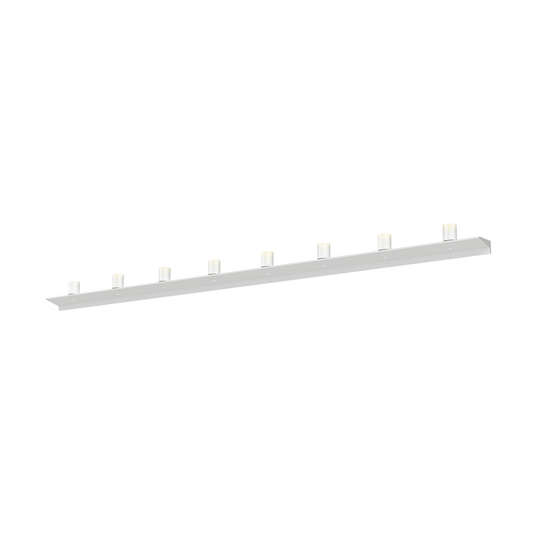 Sonneman Lighting Votives 8' LED Wall Bar in Satin White 2855.03-SW