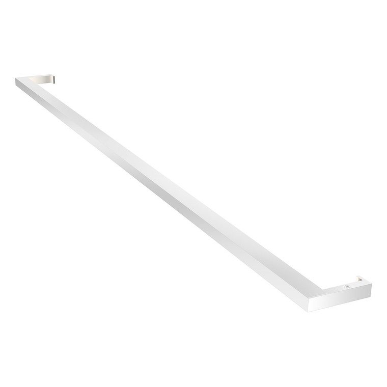 Sonneman Lighting Thin-Line 4' LED Indirect Wall Bar (2700K) in Bright Satin Aluminum 2814.16-4-27