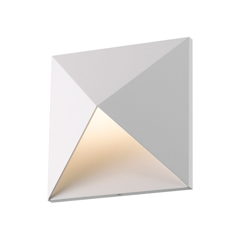 Sonneman Lighting Prism LED Sconce in Textured White 2714.98-WL