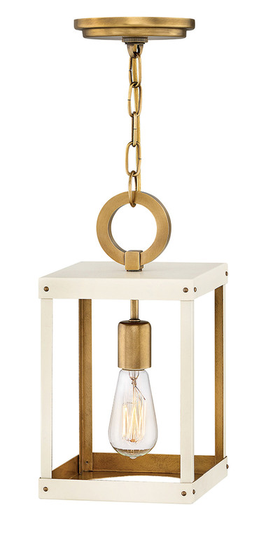 Hinkley Lighting 4077HB-WT Porter Indoor in Heritage Brass with Warm White accent