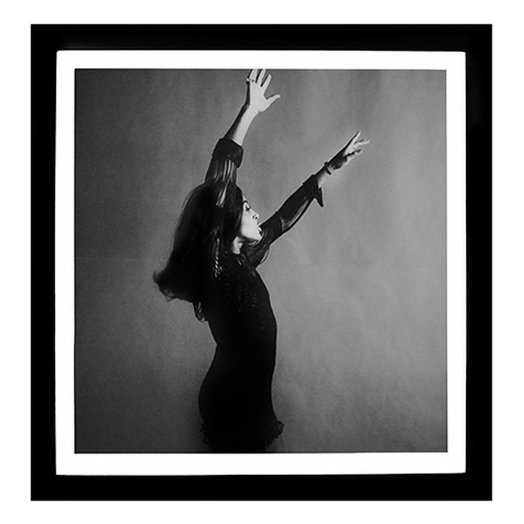 Worlds Away Tina Turner in Black and White 16 x 16 TT09
