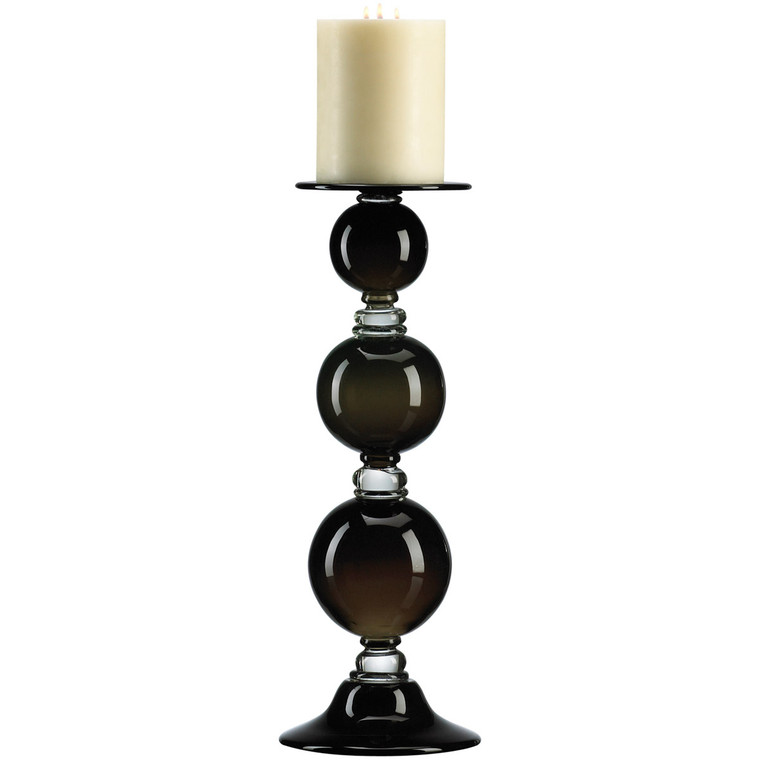 Cyan Design Medium Black Globe Candleholder 02180