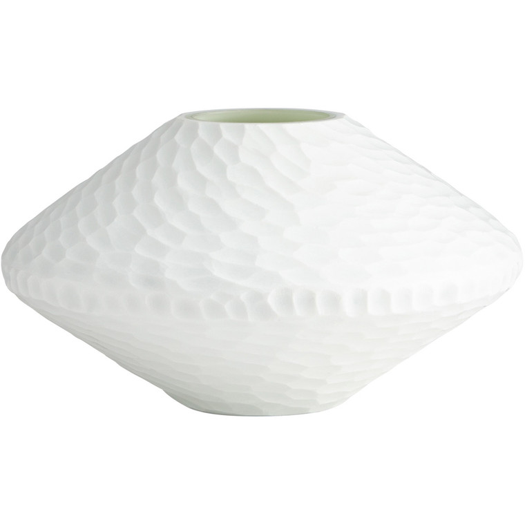 Cyan Design Buttercream Vase 07314