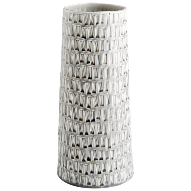Cyan Design Somerville Vase Oyster Silver - Medium 10914