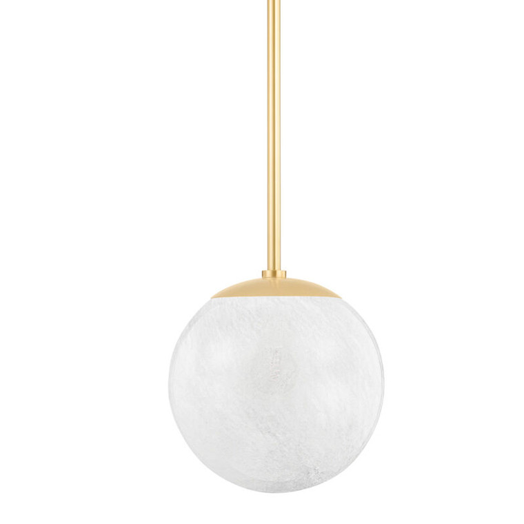 Hudson Valley Lighting Burlington Pendant in Aged Brass 1313-AGB