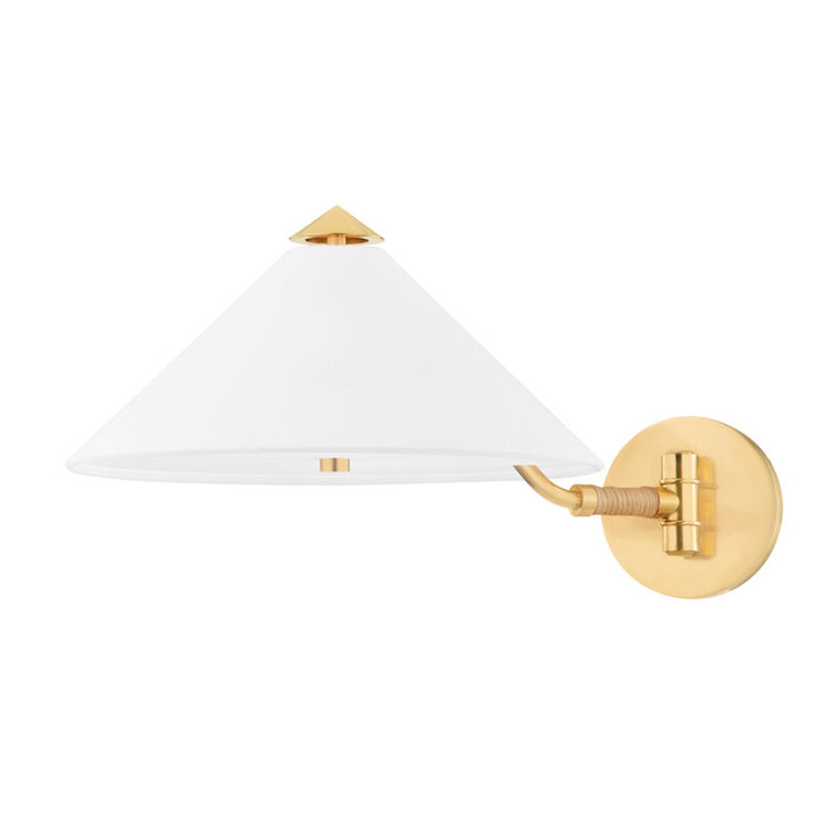 Hudson Valley Lighting Williamsburg Wall Sconce in Aged Brass 1002-AGB