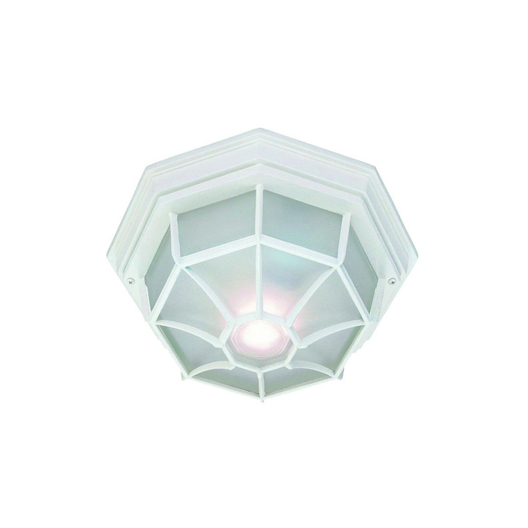 Acclaim Lighting 2-Light Textured White Flushmount Ceiling Light in Textured White 2002TW