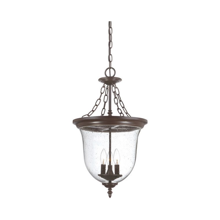 Acclaim Lighting Belle 3-Light Architectural Bronze Hanging light in Architectural Bronze 9316ABZ