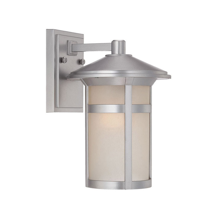Acclaim Lighting Phoenix 1-Light Brushed Silver Wall Light in Brushed Silver 39102BS
