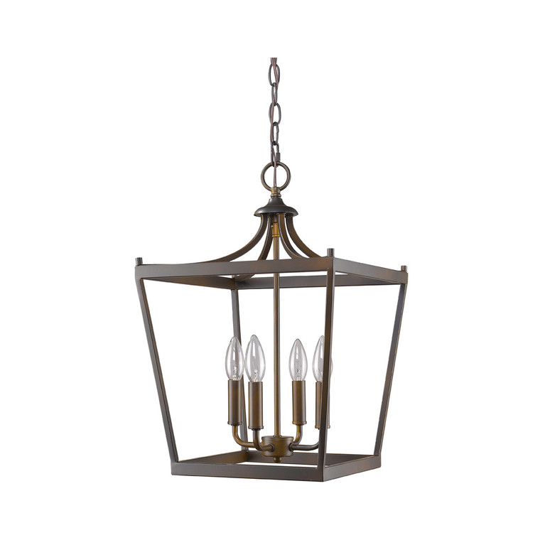 Acclaim Lighting Kennedy 4-Light Oil-Rubbed Bronze Pendant  in Oil Rubbed Bronze IN11133ORB
