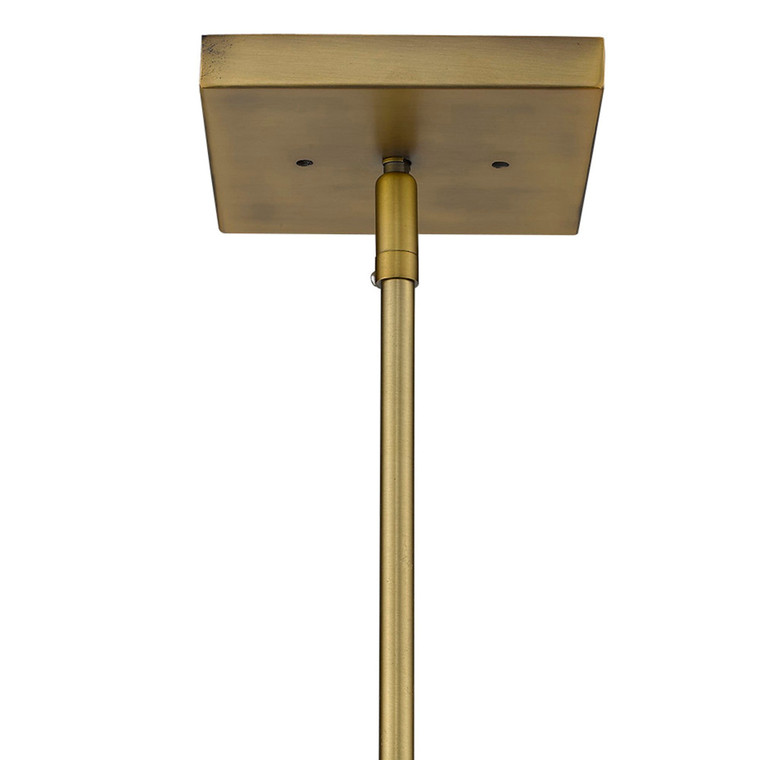 Acclaim Lighting Loft 3-Light Brass Pendant in Brass IN21212BR