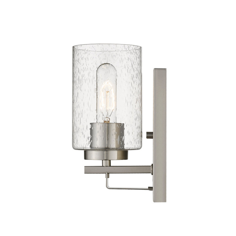 Acclaim Lighting Orella 1-Light Satin Nickel Sconce in Satin Nickel IN41100SN