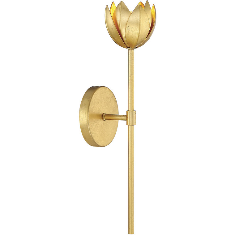 Meridian LED Wall Sconce in True Gold M90081TG
