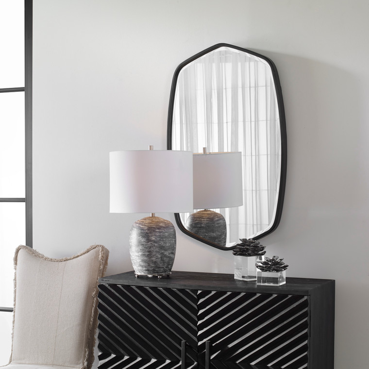 Uttermost Duronia Black Iron Mirror 09699