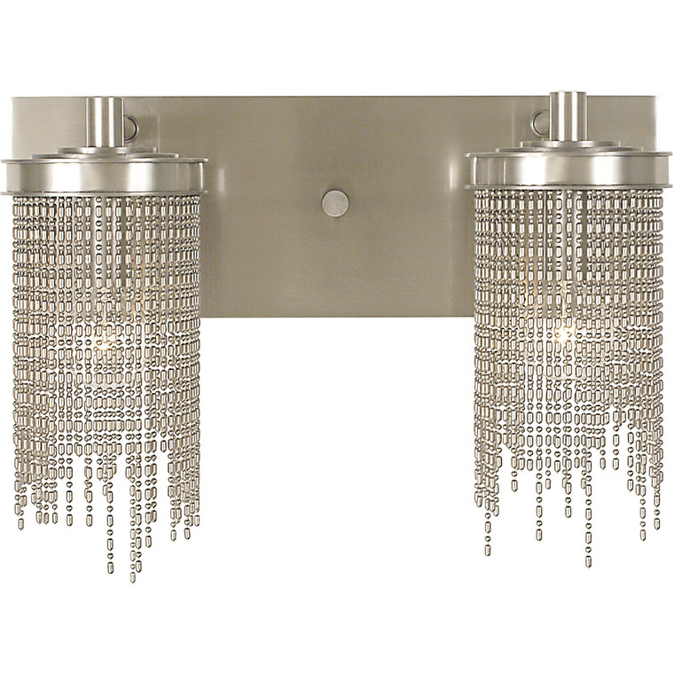 Framburg 2-Light Polished Brass Guinevere Sconce in Polished Brass F-2292 PB