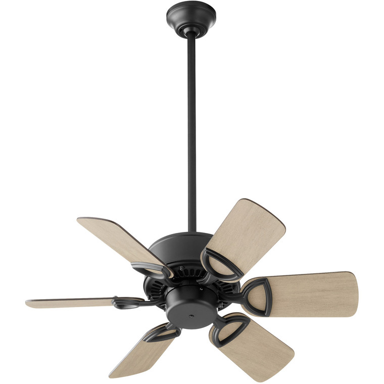 Quorum ESTATE Ceiling Fan in Matte Black  43306-5942