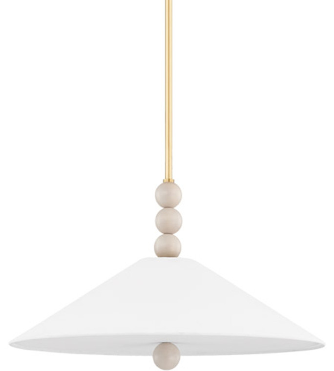 Mitzi 2 Light Pendant in Aged Brass H615702-AGB