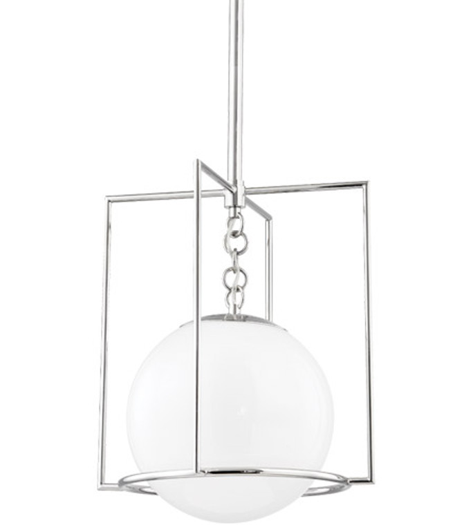 Mitzi 1 Light Small Pendant in Polished Nickel H648701S-PN