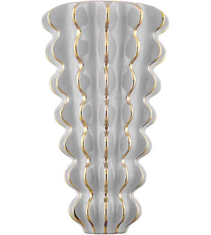 Corbett Lighting2 Light Wall Sconce in Ceramic 394-02-CGG