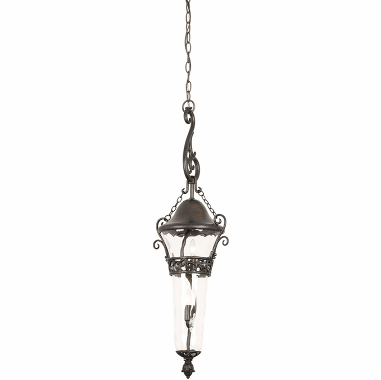 Kalco Anastasia Outdoor 2 Light Medium Hanging Lantern 9417BB