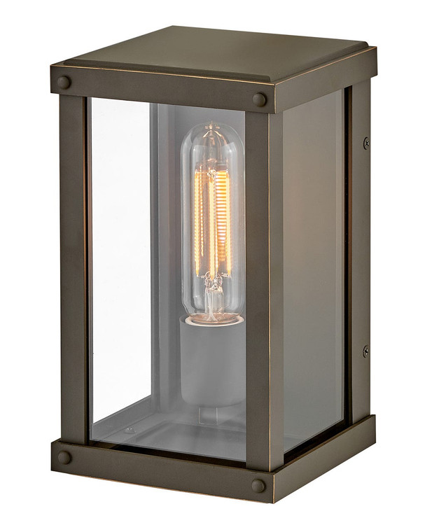 Hinkley Lighting Beckham Extra Small Wall Mount Lantern in Oil Rubbed Bronze 12190OZ