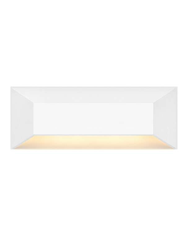 Hinkley Lighting Nuvi Deck Sconce Nuvi Large Rectangular Deck Sconce in Matte White 15228MW