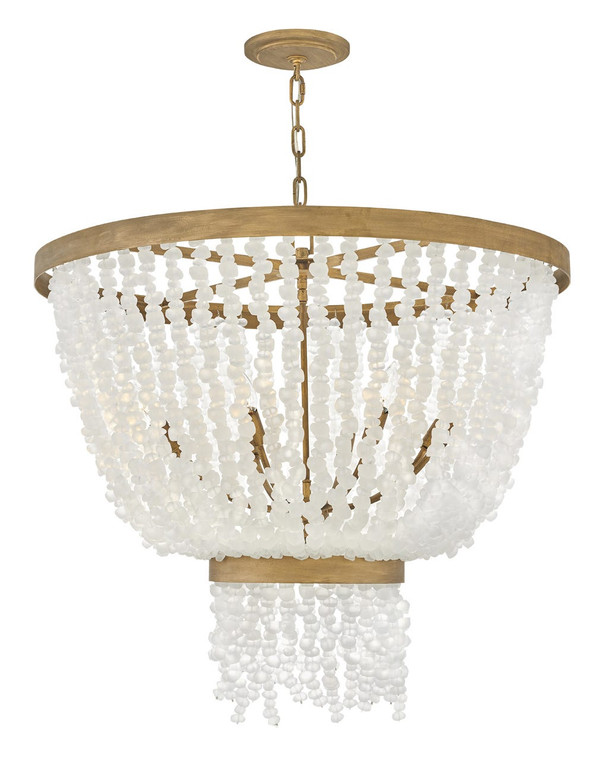 Hinkley Lighting Dune Extra Large Pendant in Burnished Gold FR30205BNG